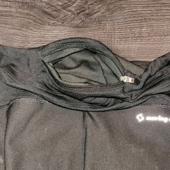 WOMEN'S MOVING COMFORT SPRINT TECH TIGHT BLACK - Picture 9 of 12